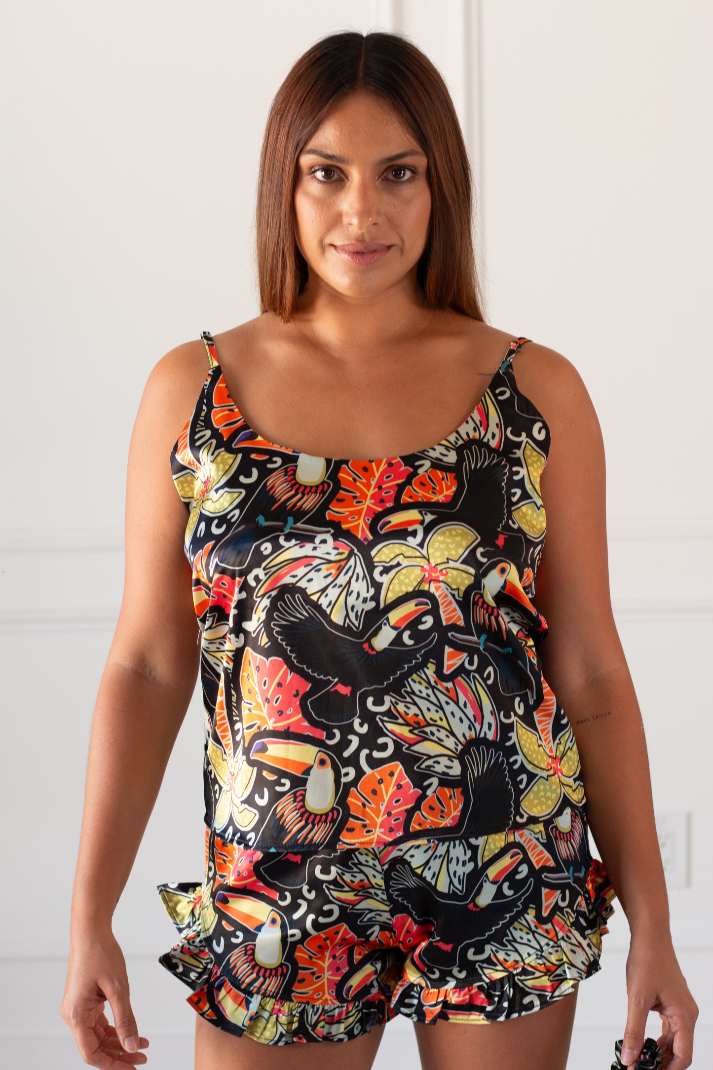 TROPICAL TOUCAN. Tank top